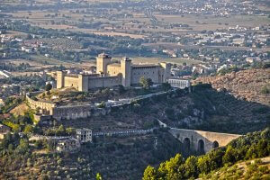 E bike tour Umbria Assisi to Perugia