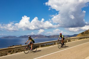 Sardinia on road bike