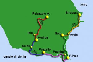 Cycling tour Sicily