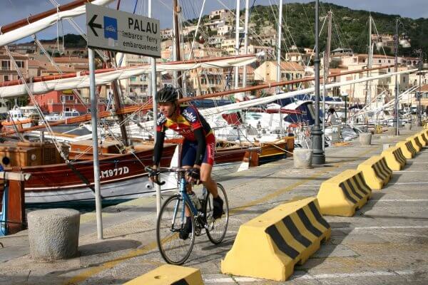 Sardinia on road bike