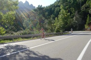 Barcelona to Girona on road bike